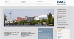 Desktop Screenshot of ggsc.de